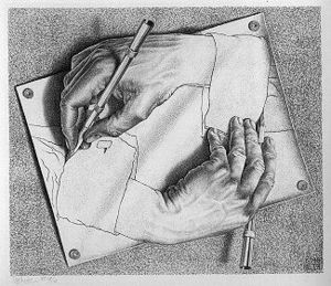 M.C. Escher's Drawing Hands