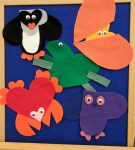 My Heart Is Like A Zoo flannelboard