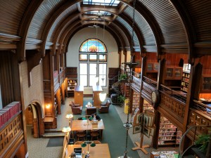 Nevins Memorial Library interior