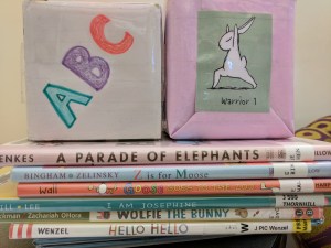 Song cube, yoga cube, picture books
