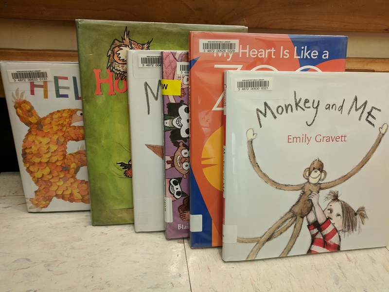 Hello, Hoodwinked, Matilda's Cat, Skulls, My Heart is Like A Zoo, Monkey and Me