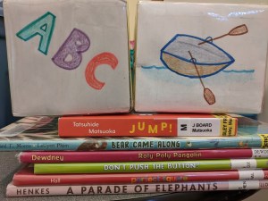 Song cubes and picture books