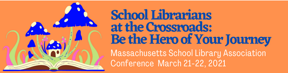 Banner: School Librarians at the Crossroads: Be the Hero of Your Journey