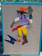 Pirate Jack flannel board