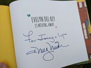 Title page of Evelyn Del Rey, with signature