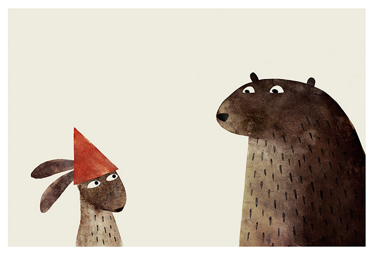 IWantMyHatBack-rabbit and bear