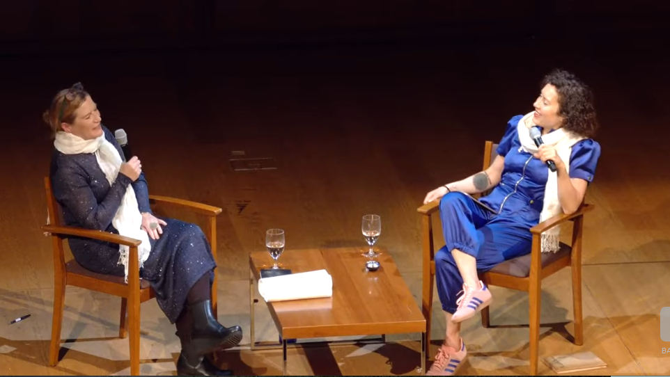 Sophie and Maria with Little Prince scarves