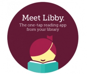 round Libby app icon