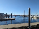 Blue sky and blue water in Newport, RI